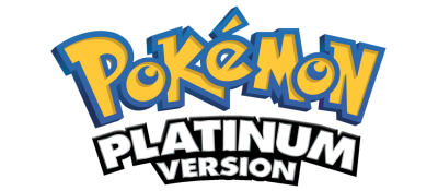 Pokemon Platinum title screen for Nintendo DS